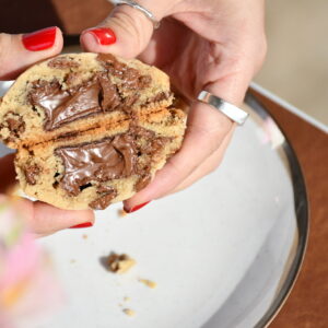 Cookie Chocolate com Nutella